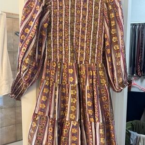 Oliphant Multicolor Long Sleeve Dress